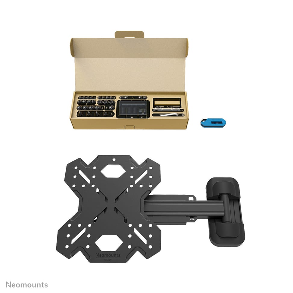 Neomounts support mural pour tv Neomounts WL40S-840BL12 support mural orientable pour écrans 32-55" - Noir  (WL40S-840BL12) — image 12