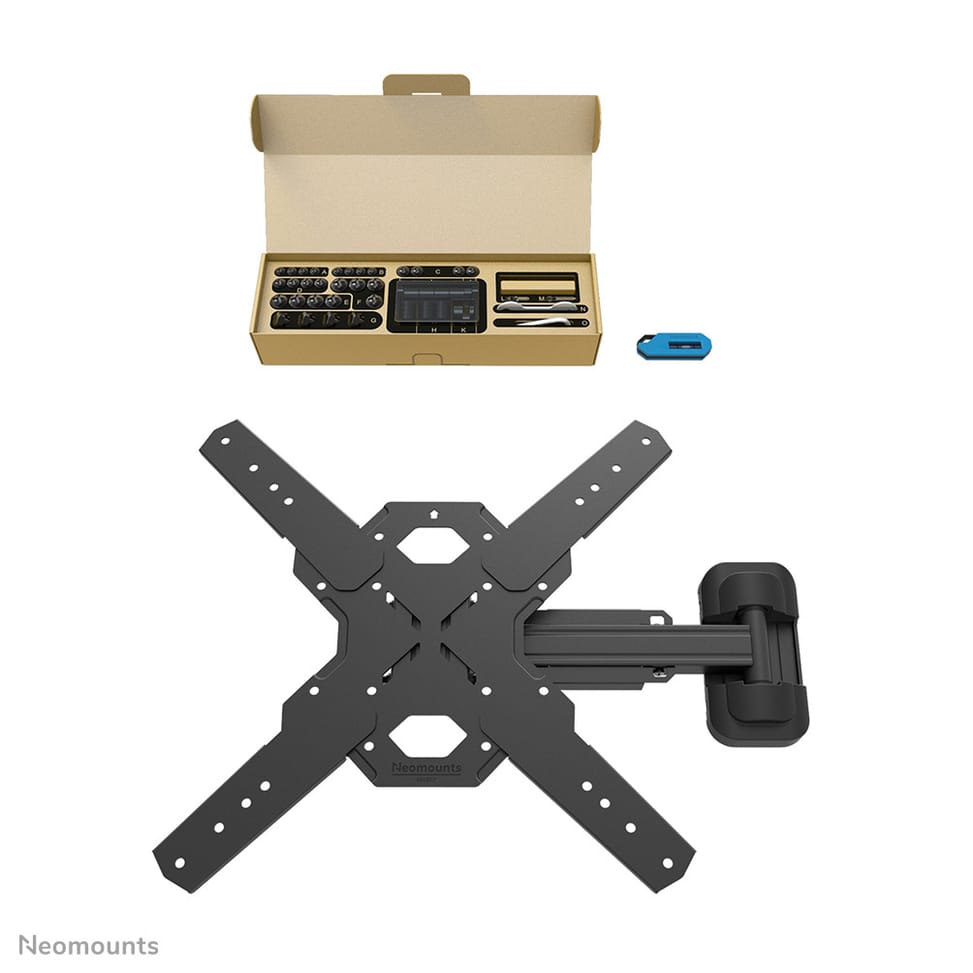 Neomounts support mural pour tv Neomounts WL40S-840BL14 support mural orientable pour écrans 32-65" - Noir  (WL40S-840BL14) — image 12