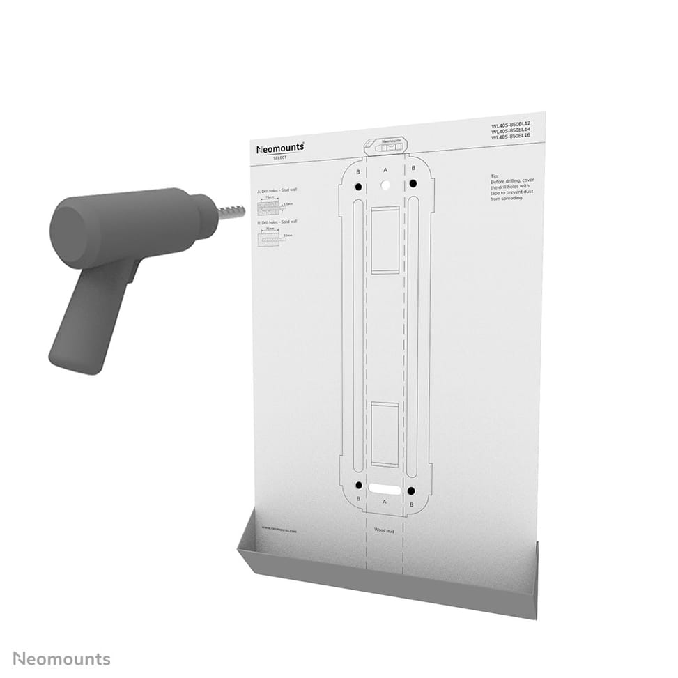 Neomounts support mural pour tv Neomounts WL40S-850BL16 support mural orientable pour écrans 40-70" - Noir  (WL40S-850BL16) — image 15