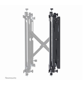 Neomounts support mural vidéo Neomounts WL95-800BL1 support mural vidéo push-pull pour écrans 42-70" - Noir  (WL95-800BL1)