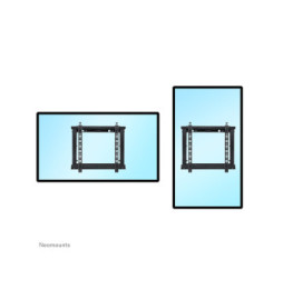 Neomounts support mural vidéo Neomounts WL95-800BL1 support mural vidéo push-pull pour écrans 42-70" - Noir  (WL95-800BL1)