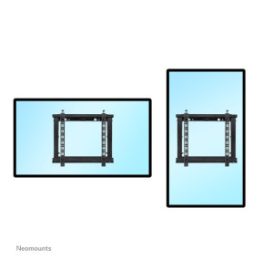 Neomounts support mural vidéo Neomounts WL95-800BL1 support mural vidéo push-pull pour écrans 42-70" - Noir  (WL95-800BL1)
