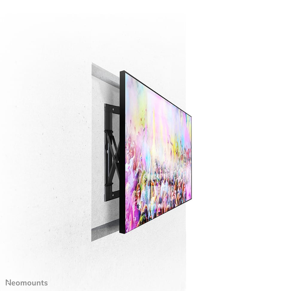 Neomounts support mural vidéo Neomounts WL95-800BL1 support mural vidéo push-pull pour écrans 42-70" - Noir  (WL95-800BL1) — image 13
