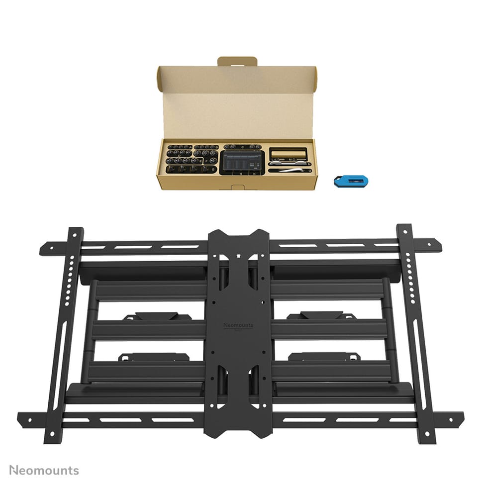Neomounts support mural pour tv Neomounts WL40S-850BL18 support mural orientable pour écrans 43-86" - Noir  (WL40S-850BL18) — image 12