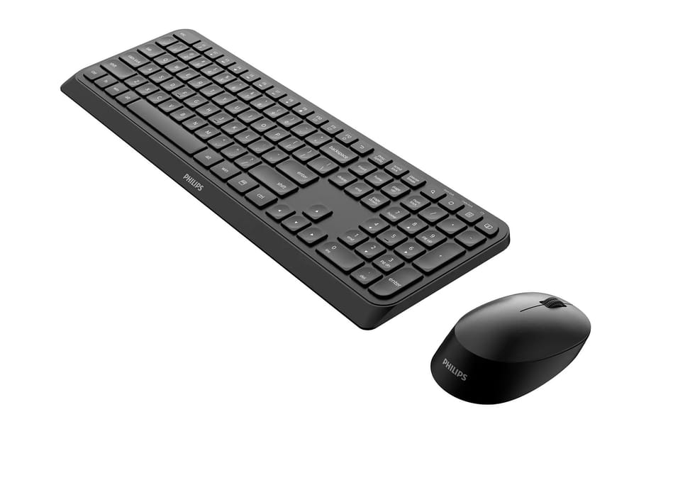 Philips 3000 series SPT6307B/31 clavier Souris incluse RF sans fil QWERTY Anglais Noir (SPT6307B/31) — image 3