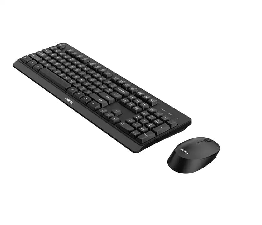 Philips 3000 series SPT6307BL/26 clavier Souris incluse RF sans fil QWERTY Anglais Noir (SPT6307BL/26) — image 3