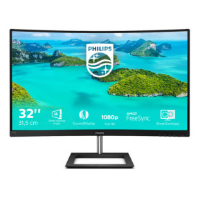 Philips E Line 322E1C/00 LED display 80 cm (31.5") 1920 x 1080 pixels Full HD LCD Noir (322E1C/00)