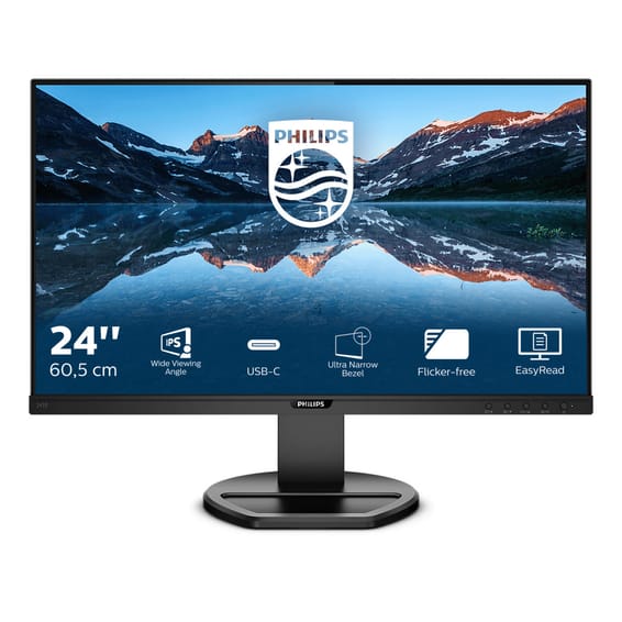 Philips B Line 243B9/00 écran plat de PC 60,5 cm (23.8") 1920 x 1080 pixels Full HD LED Noir (243B9/00)