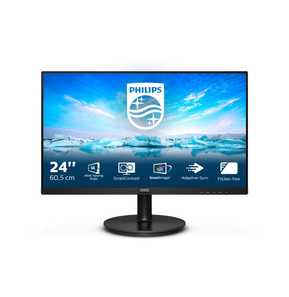 Philips V Line 242V8LA/00 LED display 60,5 cm (23.8") 1920 x 1080 pixels Full HD Noir (242V8LA/00)