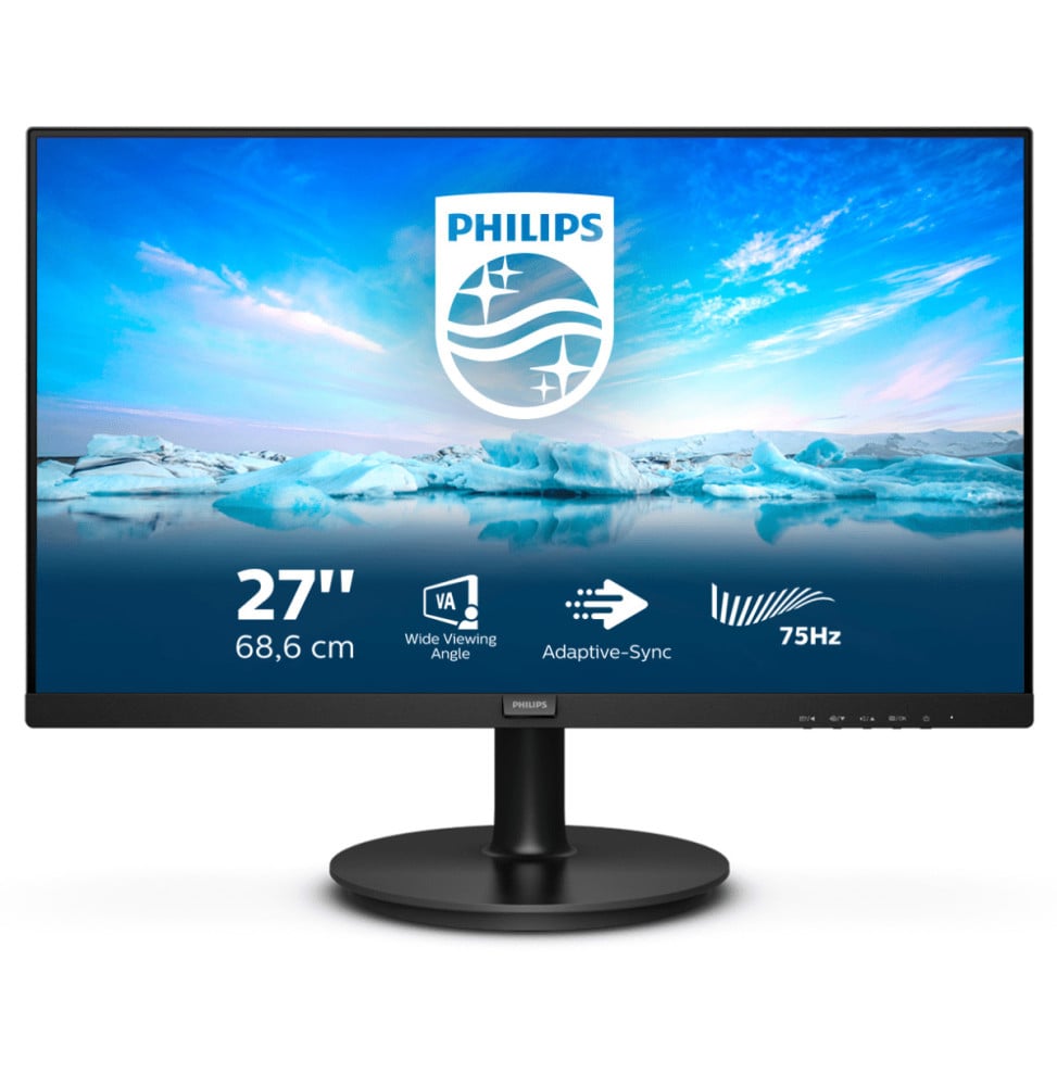 Philips V Line 272V8LA/00 écran plat de PC 68,6 cm (27") 1920 x 1080 pixels Full HD LED Noir (272V8LA/00)