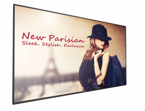 Philips 65BDL4150D Panneau plat de signalisation numérique 163,8 cm (64.5") 500 cd/m² 4K Ultra HD Noir Android 7.1.2