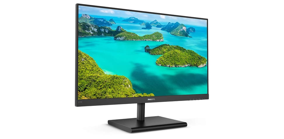 Philips E Line 275E1S/00 LED display 68,6 cm (27") 2560 x 1440 pixels Quad HD Noir (275E1S/00) — image 9