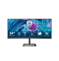 Philips E Line 345E2AE/00 écran plat de PC 86,4 cm (34") 3440 x 1440 pixels Noir (345E2AE/00)