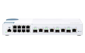 QNAP QSW-M408-4C commutateur réseau Géré L2 Gigabit Ethernet (10/100/1000) Blanc (QSW-M408-4C)