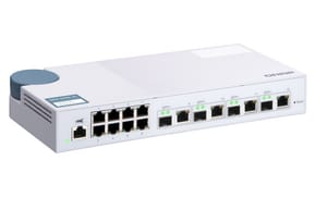 QNAP QSW-M408-4C commutateur réseau Géré L2 Gigabit Ethernet (10/100/1000) Blanc (QSW-M408-4C) — image 4