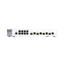 QNAP QSW-M408-4C commutateur réseau Géré L2 Gigabit Ethernet (10/100/1000) Blanc (QSW-M408-4C)