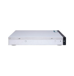 QNAP QGD-1600P Géré Gigabit Ethernet (10/100/1000) Connexion Ethernet, supportant l'alimentation via ce port (PoE) 1U Noir,