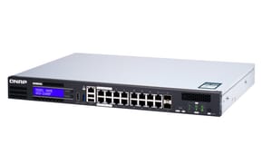 QNAP QGD-1600P Géré Gigabit Ethernet (10/100/1000) Connexion Ethernet, supportant l'alimentation via ce port (PoE) 1U Noir, — image 7