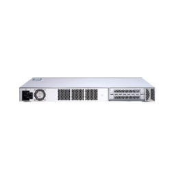QNAP QGD-1600P Géré Gigabit Ethernet (10/100/1000) Connexion Ethernet, supportant l'alimentation via ce port (PoE) 1U Noir,