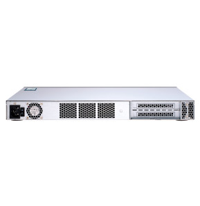 QNAP QGD-1600P Géré Gigabit Ethernet (10/100/1000) Connexion Ethernet, supportant l'alimentation via ce port (PoE) 1U Noir,