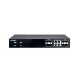 QNAP QSW-M804-4C commutateur réseau Géré 10G Ethernet (100/1000/10000) Noir (QSW-M804-4C)