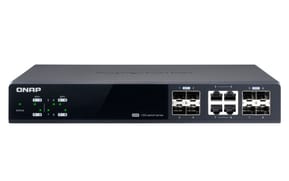 QNAP QSW-M804-4C commutateur réseau Géré 10G Ethernet (100/1000/10000) Noir (QSW-M804-4C)