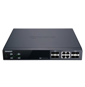 QNAP QSW-M804-4C commutateur réseau Géré 10G Ethernet (100/1000/10000) Noir (QSW-M804-4C)