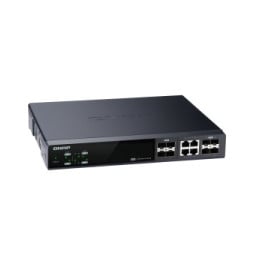 QNAP QSW-M804-4C commutateur réseau Géré 10G Ethernet (100/1000/10000) Noir (QSW-M804-4C)