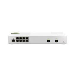 QNAP QSW-M2108-2S commutateur réseau Géré L2 2.5G Ethernet (100/1000/2500) Gris (QSW-M2108-2S)