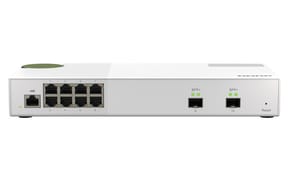 QNAP QSW-M2108-2S commutateur réseau Géré L2 2.5G Ethernet (100/1000/2500) Gris (QSW-M2108-2S)