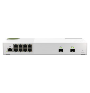 QNAP QSW-M2108-2S commutateur réseau Géré L2 2.5G Ethernet (100/1000/2500) Gris (QSW-M2108-2S)