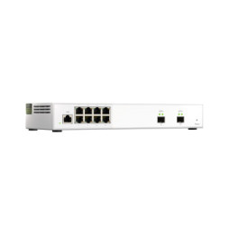 QNAP QSW-M2108-2S commutateur réseau Géré L2 2.5G Ethernet (100/1000/2500) Gris (QSW-M2108-2S)
