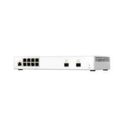 QNAP QSW-M2108-2S commutateur réseau Géré L2 2.5G Ethernet (100/1000/2500) Gris (QSW-M2108-2S)