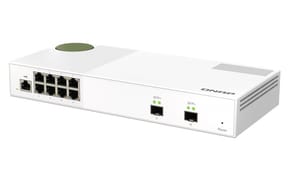QNAP QSW-M2108-2S commutateur réseau Géré L2 2.5G Ethernet (100/1000/2500) Gris (QSW-M2108-2S) — image 6