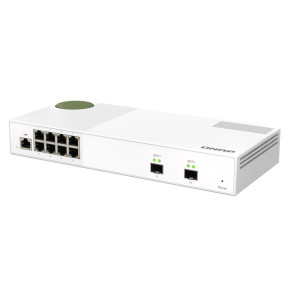 QNAP QSW-M2108-2S commutateur réseau Géré L2 2.5G Ethernet (100/1000/2500) Gris (QSW-M2108-2S)