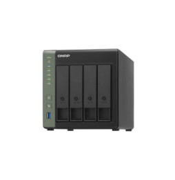 QNAP TS-431X3 NAS Tower Ethernet/LAN Noir Alpine AL-314 (TS-431X3-4G)