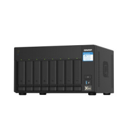QNAP TS-832PX NAS Tower Ethernet/LAN Aluminium, Noir AL324 (TS-832PX-4G)