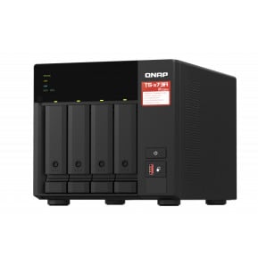QNAP TS-473A NAS Tower Ethernet/LAN Noir V1500B (TS-473A-8G)