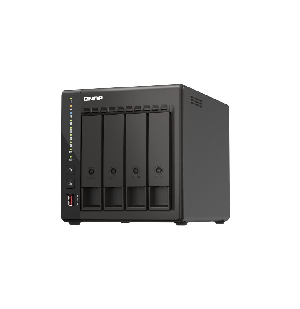 QNAP TS-453E NAS Tower Ethernet/LAN Noir J6412 (TS-453E-8G)