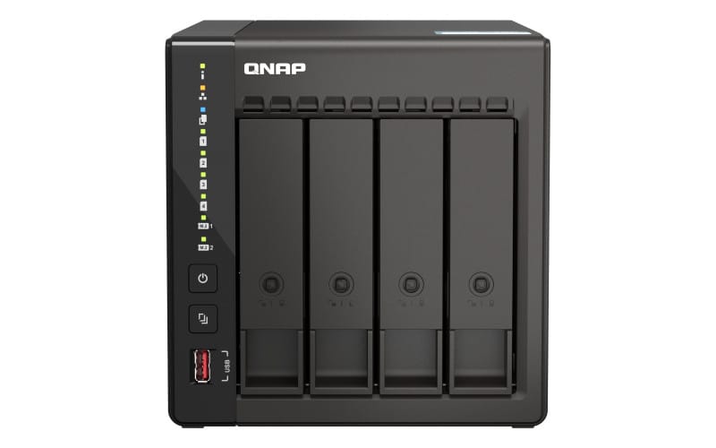 QNAP TS-453E NAS Tower Ethernet/LAN Noir J6412 (TS-453E-8G) — image 2