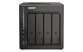 QNAP TS-453E NAS Tower Ethernet/LAN Noir J6412 (TS-453E-8G) — image 2