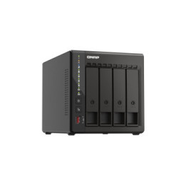 QNAP TS-453E NAS Tower Ethernet/LAN Noir J6412 (TS-453E-8G)