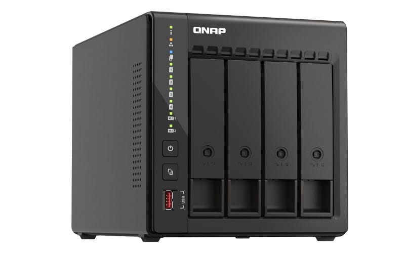 QNAP TS-453E NAS Tower Ethernet/LAN Noir J6412 (TS-453E-8G) — image 4