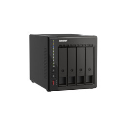 QNAP TS-453E NAS Tower Ethernet/LAN Noir J6412 (TS-453E-8G)