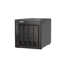 QNAP TS-453E NAS Tower Ethernet/LAN Noir J6412 (TS-453E-8G)