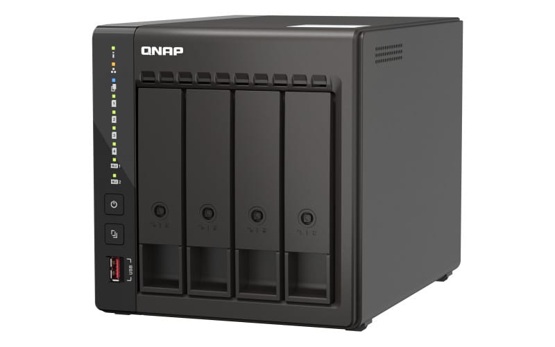 QNAP TS-453E NAS Tower Ethernet/LAN Noir J6412 (TS-453E-8G) — image 6