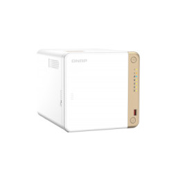QNAP TS-462-2G serveur de stockage NAS Tower Ethernet/LAN Blanc N4505 (TS-462-2G)
