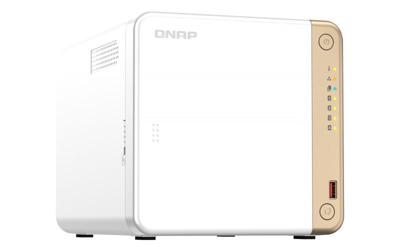 QNAP TS-462-2G serveur de stockage NAS Tower Ethernet/LAN Blanc N4505 (TS-462-2G) — image 4