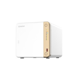 QNAP TS-462-2G serveur de stockage NAS Tower Ethernet/LAN Blanc N4505 (TS-462-2G)