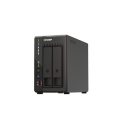 QNAP TS-253E NAS Tower Ethernet/LAN Noir J6412 (TS-253E-8G)